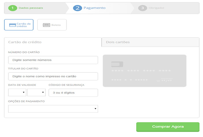 Como comprar - Pagamento