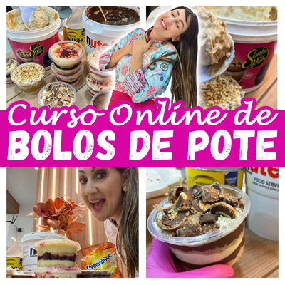 Curso Online de Bolos no Pote