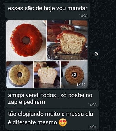 Depoimento - Curso de Bolos Caseiros