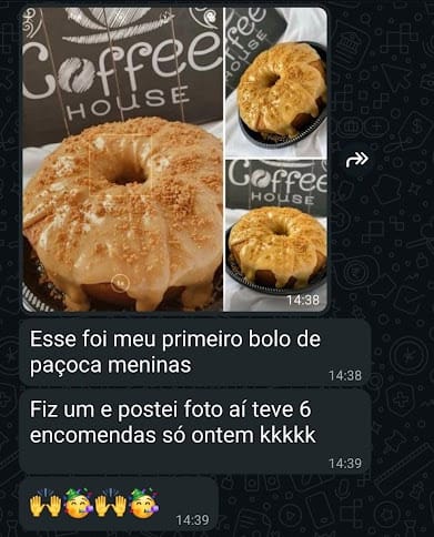 Depoimento - Curso de Bolos Caseiros